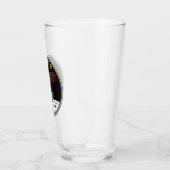 Apollo 11 Emblem Glas (Links)