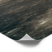 Apollo 11 Foto der Erde über dem Mond Poster (Ecke)
