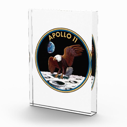 Apollo 11-Insignien Fotoblock (Rechts)