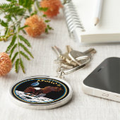 Apollo 11-Insignien Schlüsselanhänger (Seite)