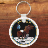 Apollo 11-Insignien Schlüsselanhänger (Vorderseite)