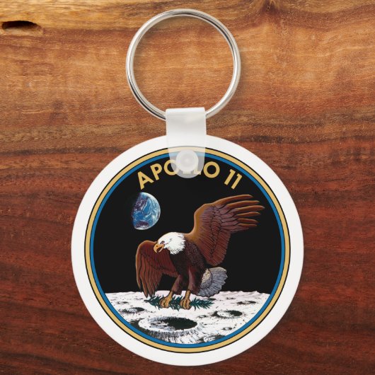Apollo 11-Insignien Schlüsselanhänger (Vorderseite)