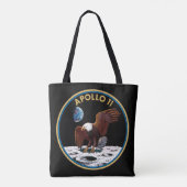 Apollo 11-Insignien Tasche (Rückseite)