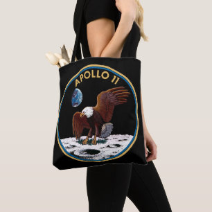 Apollo 11-Insignien Tasche