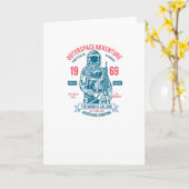 Apollo 11 karte (Gelbe Blume)