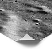 Apollo-11-Landeplatz Fotodruck (Ecke)