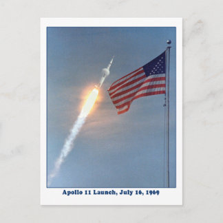 Apollo 11 Launch 16 Juli 1969 Postkarte
