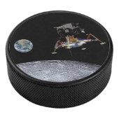 Apollo 11 Lunar Landing Eishockey Puck (3/4)
