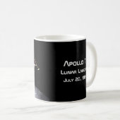 Apollo 11 Lunar Landing Kaffeetasse (VorderseiteRechts)
