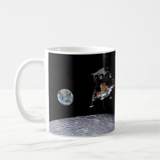 Apollo 11 Lunar Landing Kaffeetasse (Links)