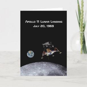 Apollo 11 Lunar Landing Karte