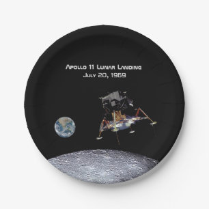 Apollo 11 Lunar Landing Pappteller