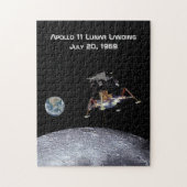 Apollo 11 Lunar Landing Puzzle (Vertikal)