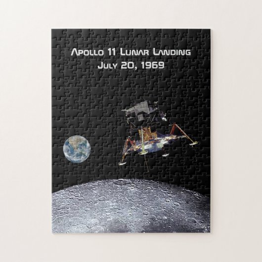Apollo 11 Lunar Landing Puzzle (Vertikal)