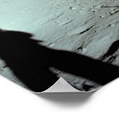 Apollo 11 Lunar Landungsort Poster (Ecke)