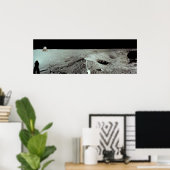 Apollo 11 Lunar Landungsort Poster (Heimbüro)