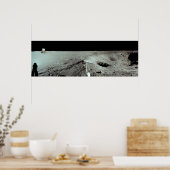 Apollo 11 Lunar Landungsort Poster (Küche)