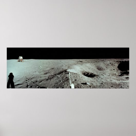 Apollo 11 Lunar Landungsort Poster (Vorne)