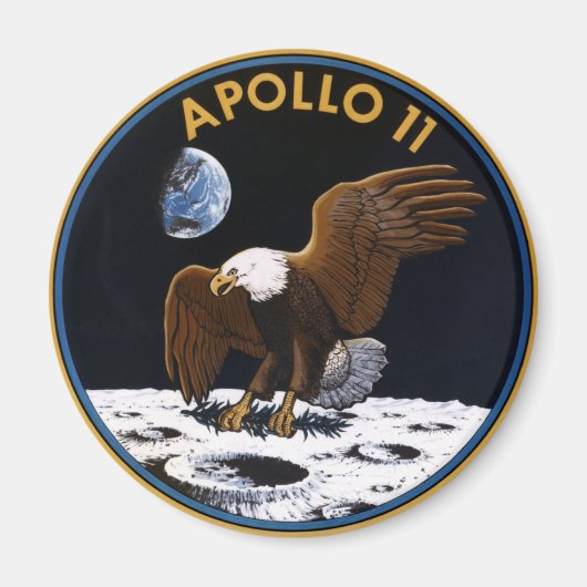 Apollo 11 magnet (Vorne)