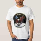 Apollo 11 Mission Patch T-Shirt (Vorderseite)