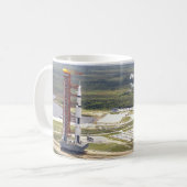 Apollo 11 Mission zum Mondjubiläum Kaffeetasse (Vorderseite Links)
