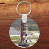 Apollo 11 Mission zum Mondjubiläum Schlüsselanhänger (Vorderseite)