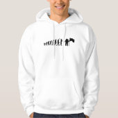 Apollo 11 Mondlandung Evolutionstheorie  Hoodie (Vorderseite)