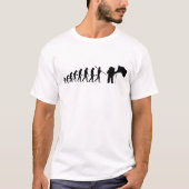 Apollo 11 Mondlandung Evolutionstheorie T-Shirt (Vorderseite)