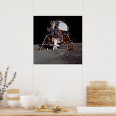 Apollo 11 Mondmodul "Adler" auf dem Mond Poster (Küche)