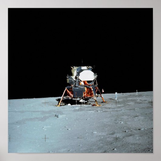 Apollo 11 Mondmodul "Adler" Poster (Vorne)