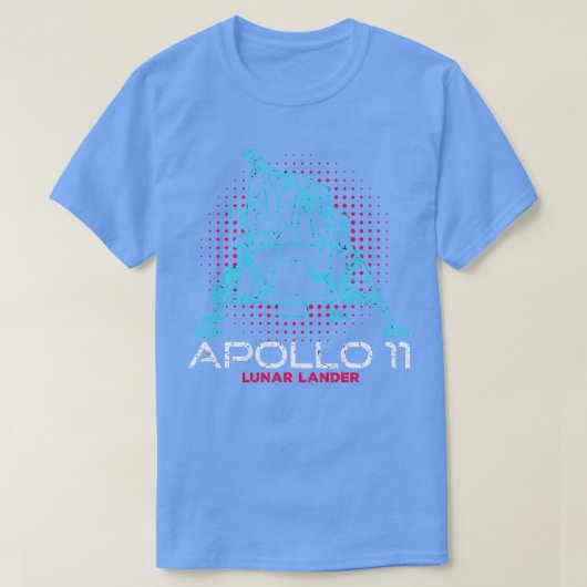 Apollo 11 Moon Lander 1 T-Shirt (Design vorne)