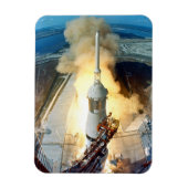 Apollo 11 Moon Landing Launch Kennedy Space Center Magnet (Vertikal)