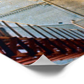 Apollo 11 Moon Landing Launch Kennedy Space Center Poster (Ecke)