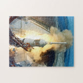 Apollo 11 Moon Landing Launch Kennedy Space Center Puzzle (Horizontal)