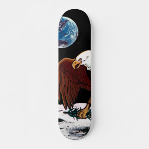 Apollo 11 Moon Landing Lunar Patch Insignien der N Skateboard
