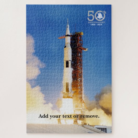 Apollo 11 Moon Mission Saturn V, 50. Puzzle (Vertikal)