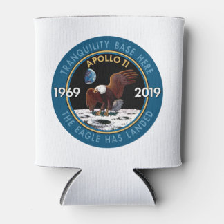 Apollo 11 Patch Insignien zum 50. Jahrestag der Mi Dosenkühler