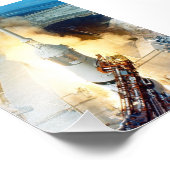 Apollo 11 Start Fotodruck (Ecke)