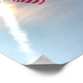 Apollo 11 Start Poster (Ecke)