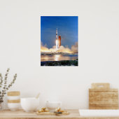 Apollo 11 Start Poster (Küche)