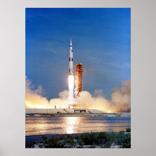 Apollo 11 Start Poster (Vorne)