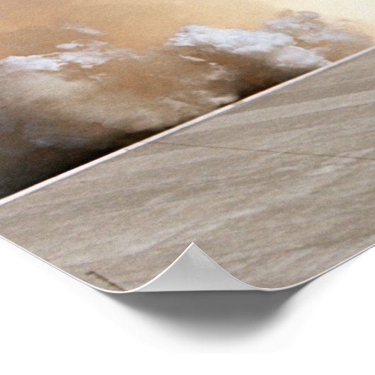 Apollo 11 Start Poster (Ecke)