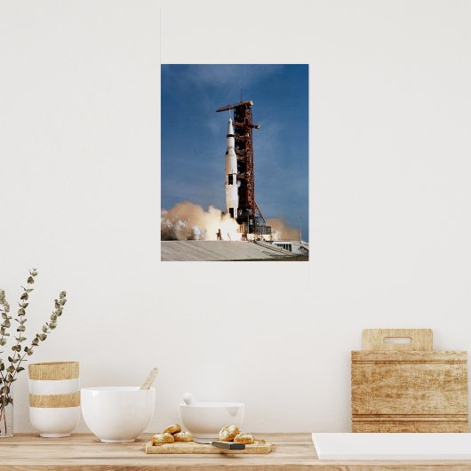Apollo 11 Start Poster (Küche)
