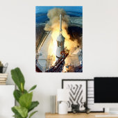 Apollo 11 Start Poster (Heimbüro)