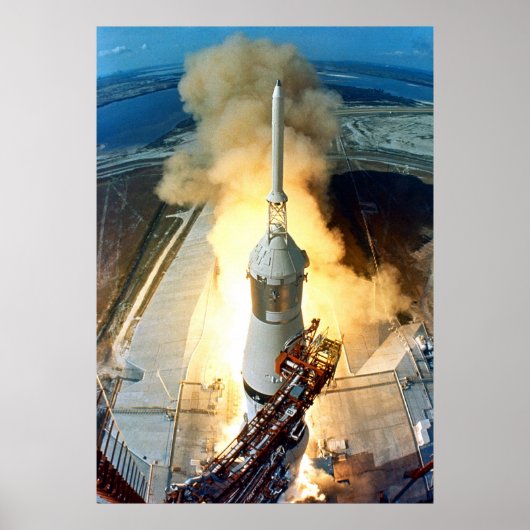Apollo 11 Start Poster (Vorne)