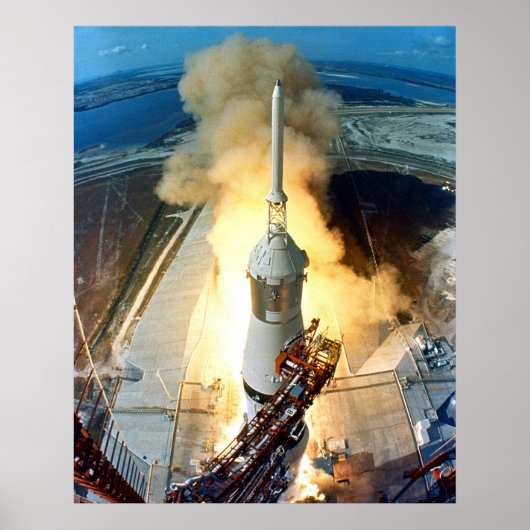 Apollo 11 Start Poster (Vorne)