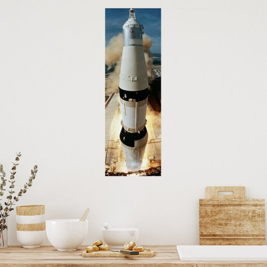 Apollo 11 Start Poster (Küche)
