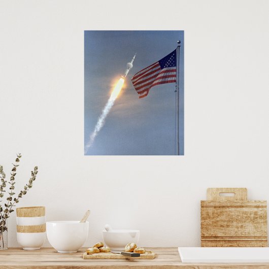 Apollo 11 Start Poster (Küche)