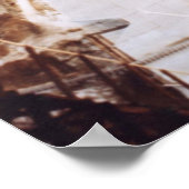 Apollo 11 Start Poster (Ecke)