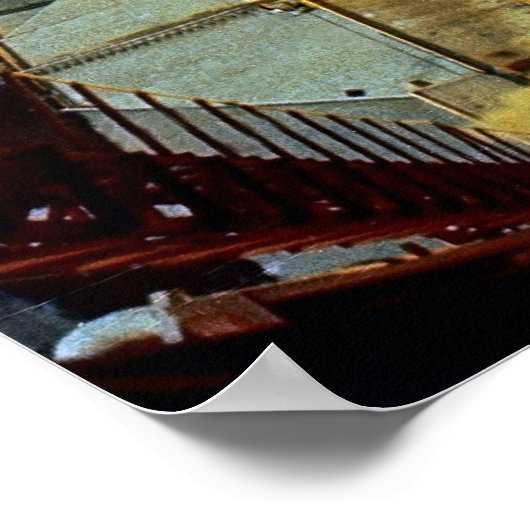 Apollo 11 Start Poster (Ecke)